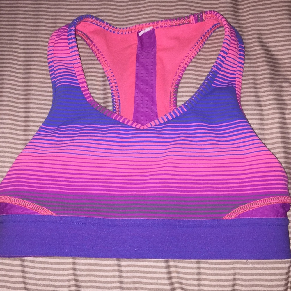 Multi-colored ivivva sports bra